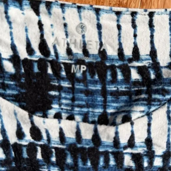 Athleta Blue and White tank top dress MP - Picture 2 of 3